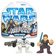 Star Wars Galactic Heroes Anakin & Clone Trooper, NM